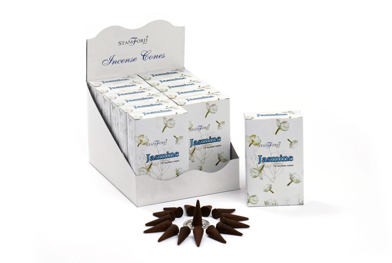Jasmin Räucherkegel