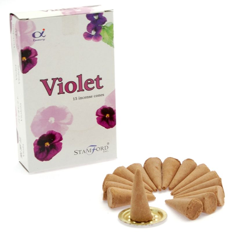 Veilchen Räucherkegel