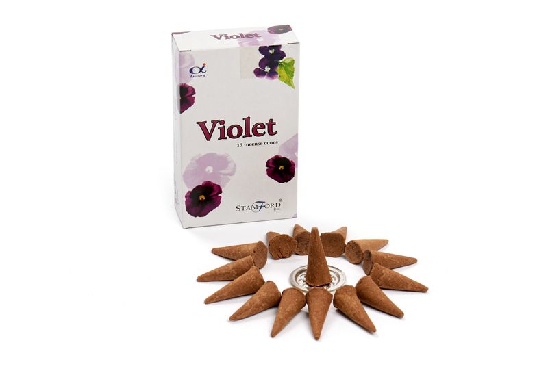 Veilchen Räucherkegel