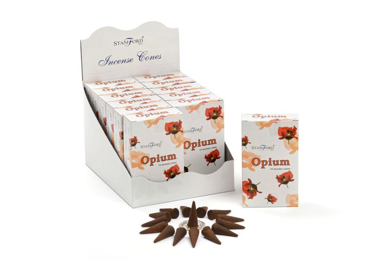 Opium Räucherkegel