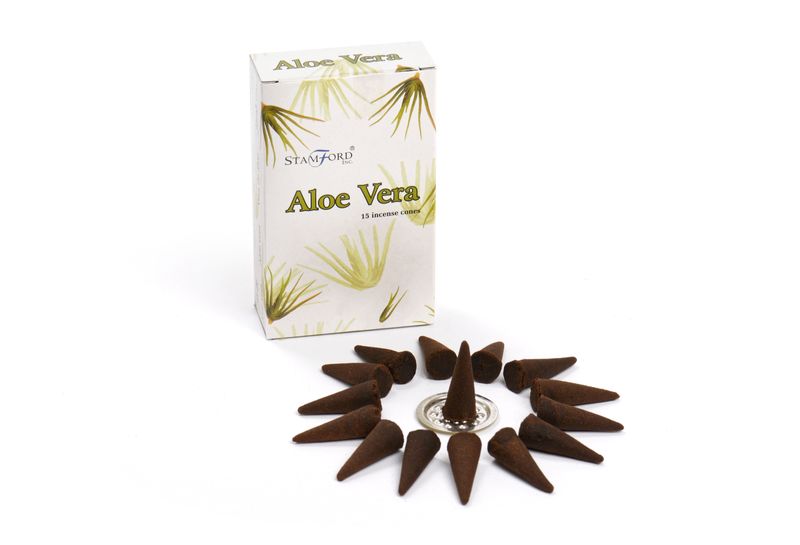 Aloe Vera Räucherkegel