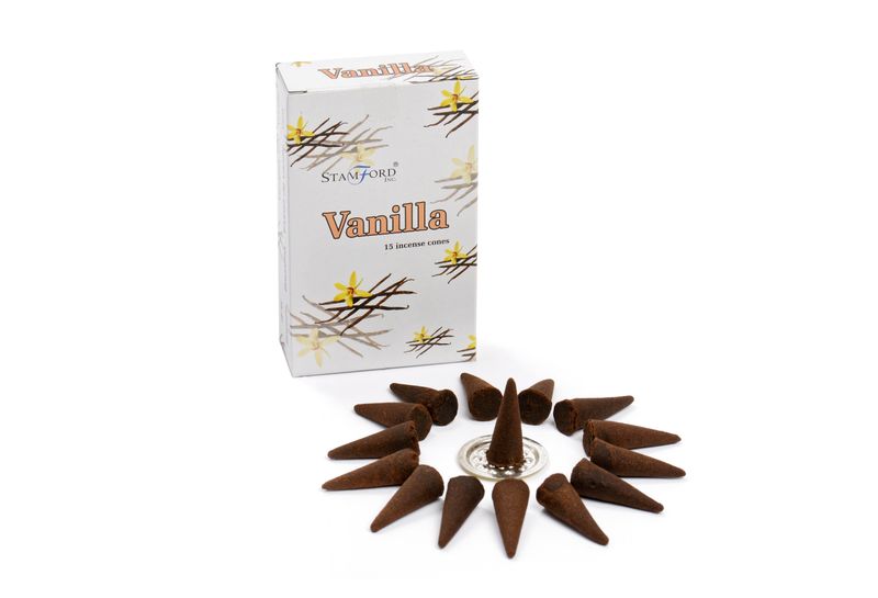 Vanille Räucherkegel