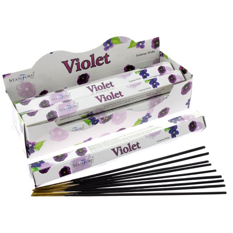 20 Räucherstäbchen 'Violett'