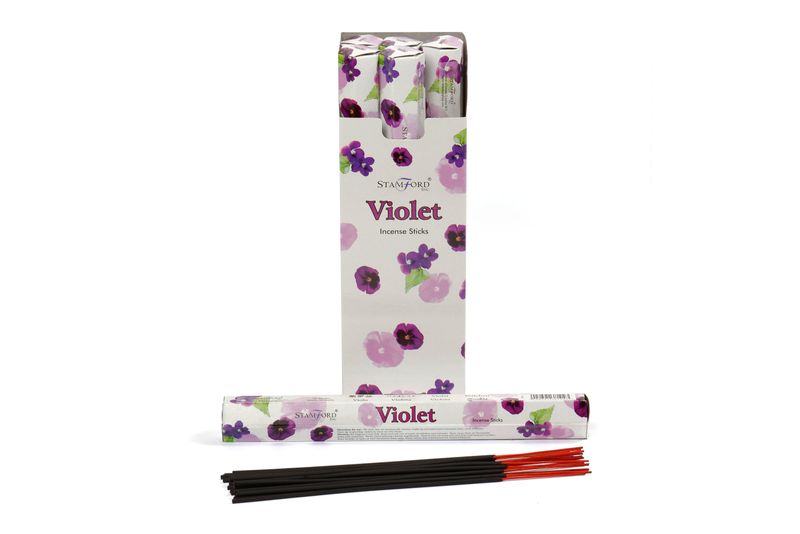 20 Räucherstäbchen 'Violett'
