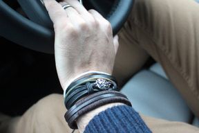 Herren Armband Sets- Grün & Natürlich (verschiedene )