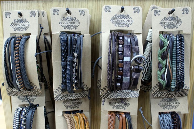 Herren Armband Sets - Braun gebrannt & Interessant (verschiedene)