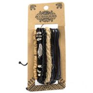 Herren Armband Sets - Metal & Leder (verschiedene)