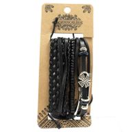 Herren Armband Sets - Schwarz & Macho (verschiedene)