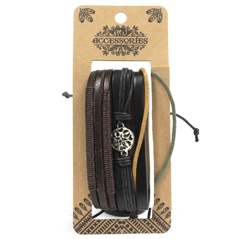 Herren Armband Sets - Dunkel & Schön (verschiedene)