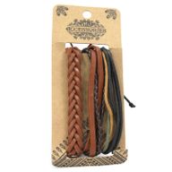 Herren Armband Sets - Braun gebrannt & Interessant (verschiedene)