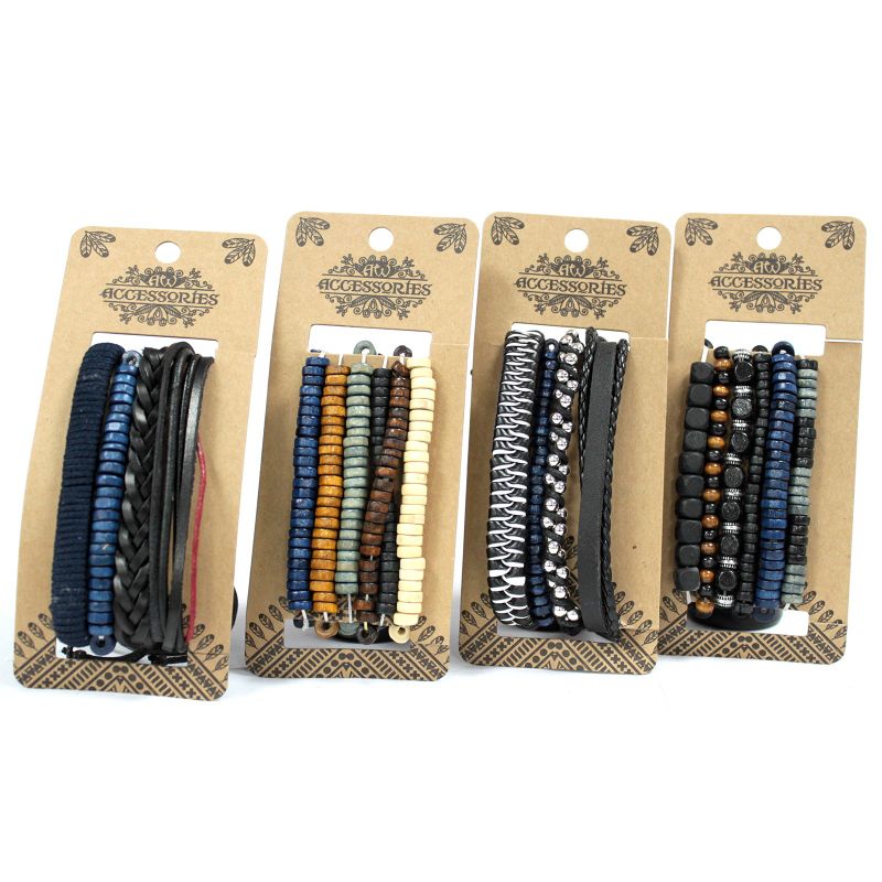 Herren Armband Sets- Launisch & Blau (verschiedene)