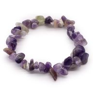 Edelsteinsplitter-Armbänder - Amethyst