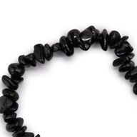 Edelsteinsplitter-Armbänder - Schwarzer Achat