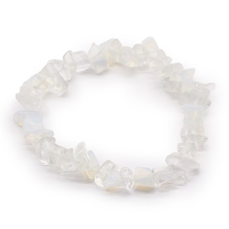 Edelsteinsplitter-Armbänder - Opalith