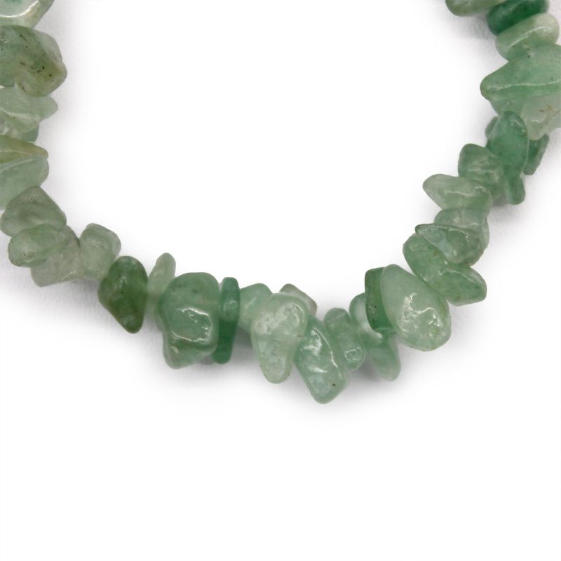 Edelsteinsplitter-Armbänder - Jade
