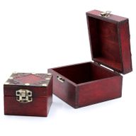 quadratische gothische Box - 2er-Set