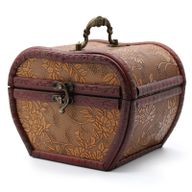Apfelförmige Vintagebox