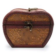 Apfelförmige Vintagebox