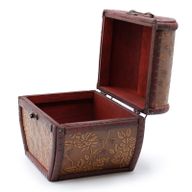 Apfelförmige Vintagebox