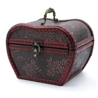 Apfelförmige Vintagebox