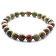 Kraftarmband - Grüner Jasper
