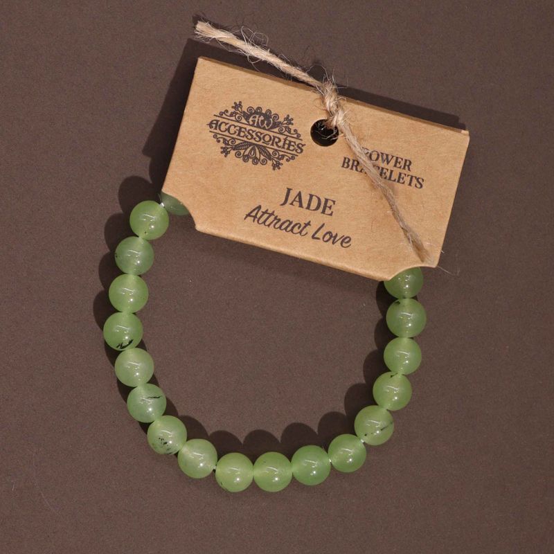 Kraftarmband - Jade
