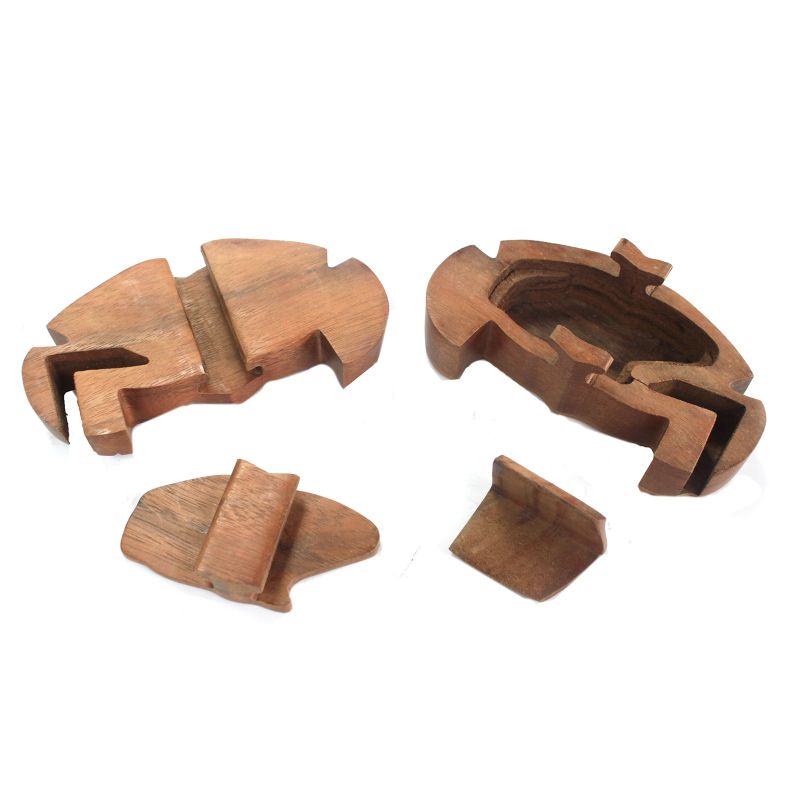 Puzzleboxen aus Bali - Krabbe