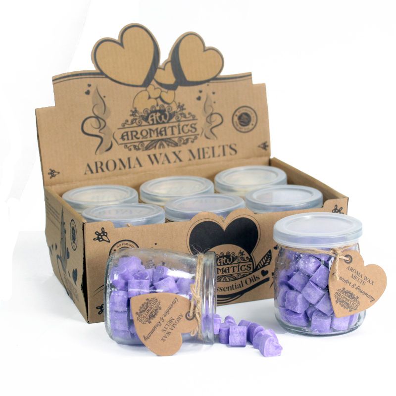 Aromawachsschmelzen - Lavendel und Rosmarin