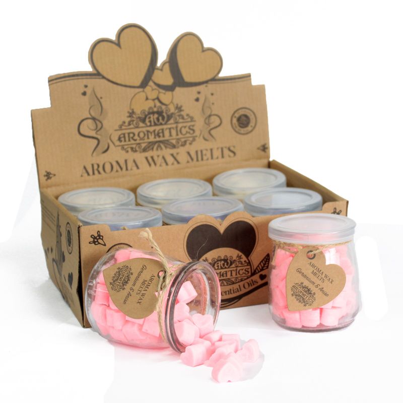 Aromawachsschmelzen - Geranie & Anis