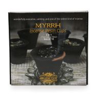 12er-Packung Harztöpfchen - Myrrhe