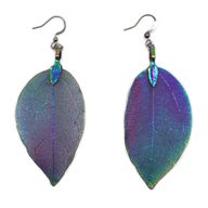 Ohrringe - Blatt - Multifarben