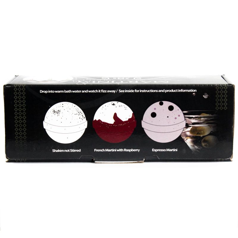 3er-Packung Badebombe - Martini
