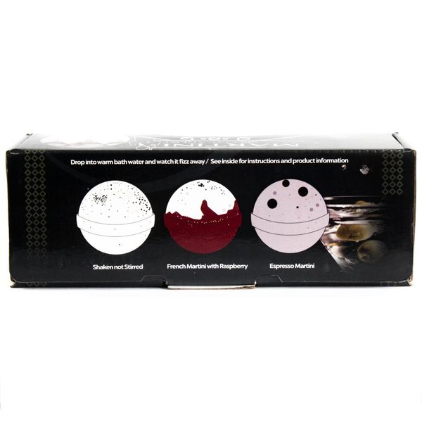 3er-Packung Badebombe - Martini