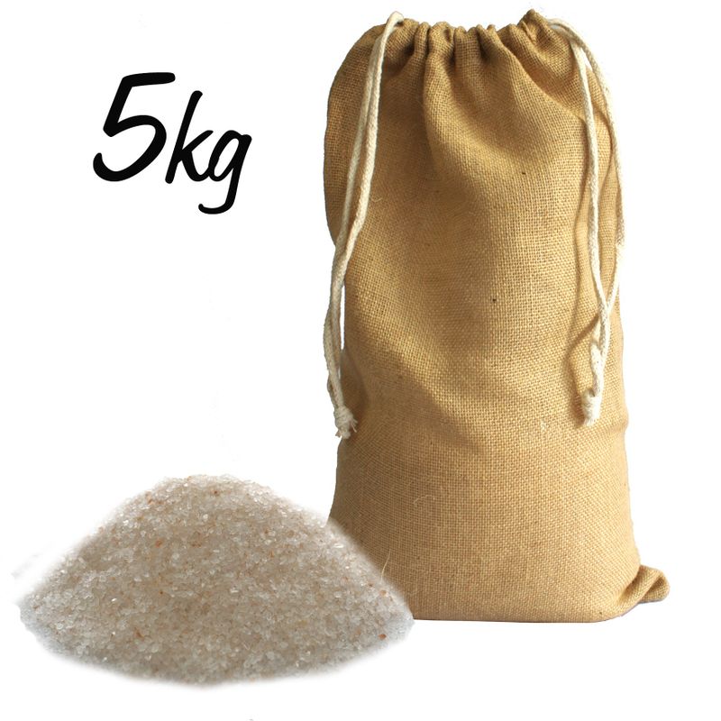 Rosanes Himalaya-Typ-Badesalz grobkörnig - 5kg Sack