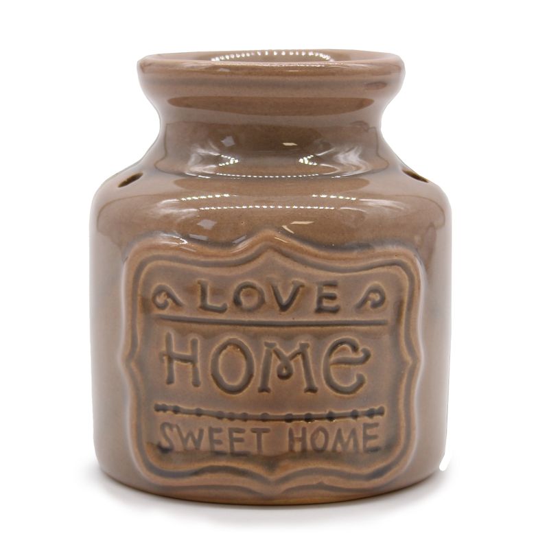 Große Raumduftlampe - Grau - Love Home Sweet Home
