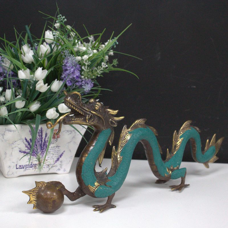 Fengshui - Großer Drache mit Ball- 45cm