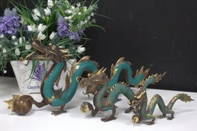 Fengshui - Großer Drache mit Ball- 45cm