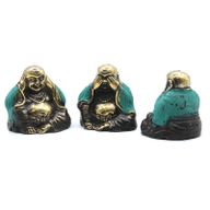 3er-Set - Siehe Kein Übel etc - Buddha