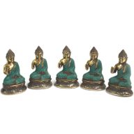 Mini sitzender Buddha mit Hand hoch