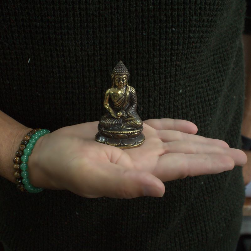 Mini meditierender sitzender Buddha