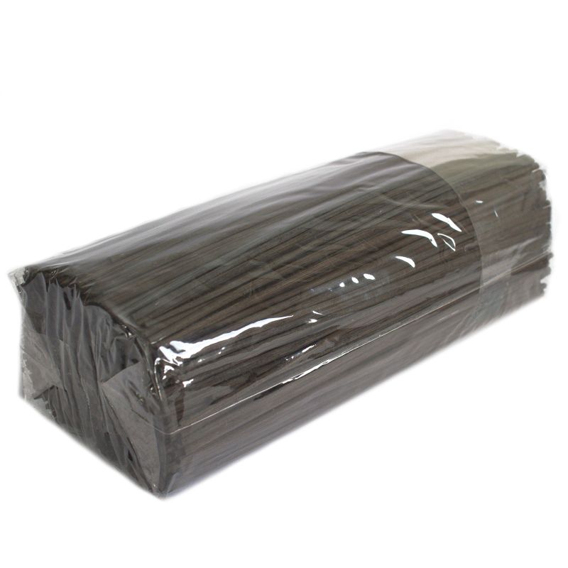Rattanstäbchen - Schwarz 25cm x 3mm - 400-500g