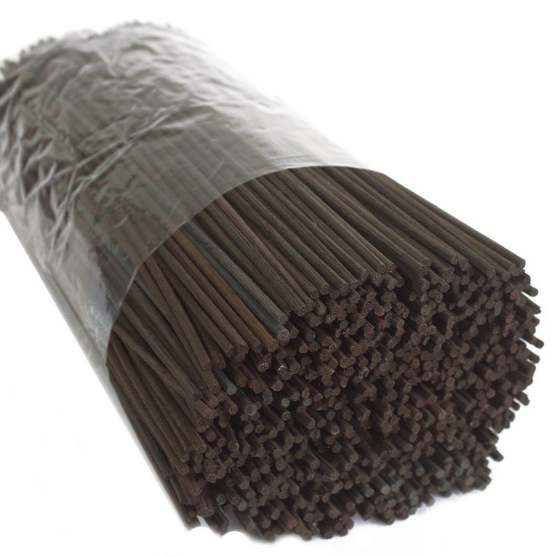 Rattanstäbchen - Schwarz 25cm x 3mm - 400-500g