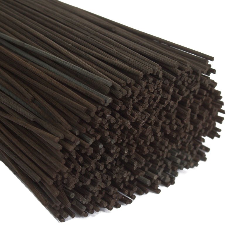 Rattanstäbchen - Schwarz 25cm x 3mm - 400-500g