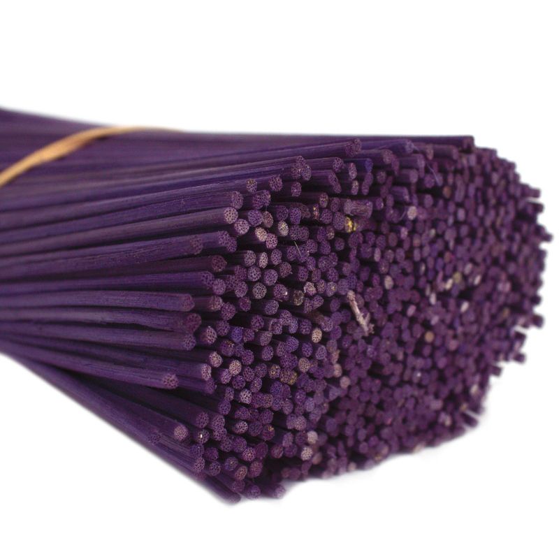 Rattanstänchen - Violett 25cm x 3mm - 400-500g