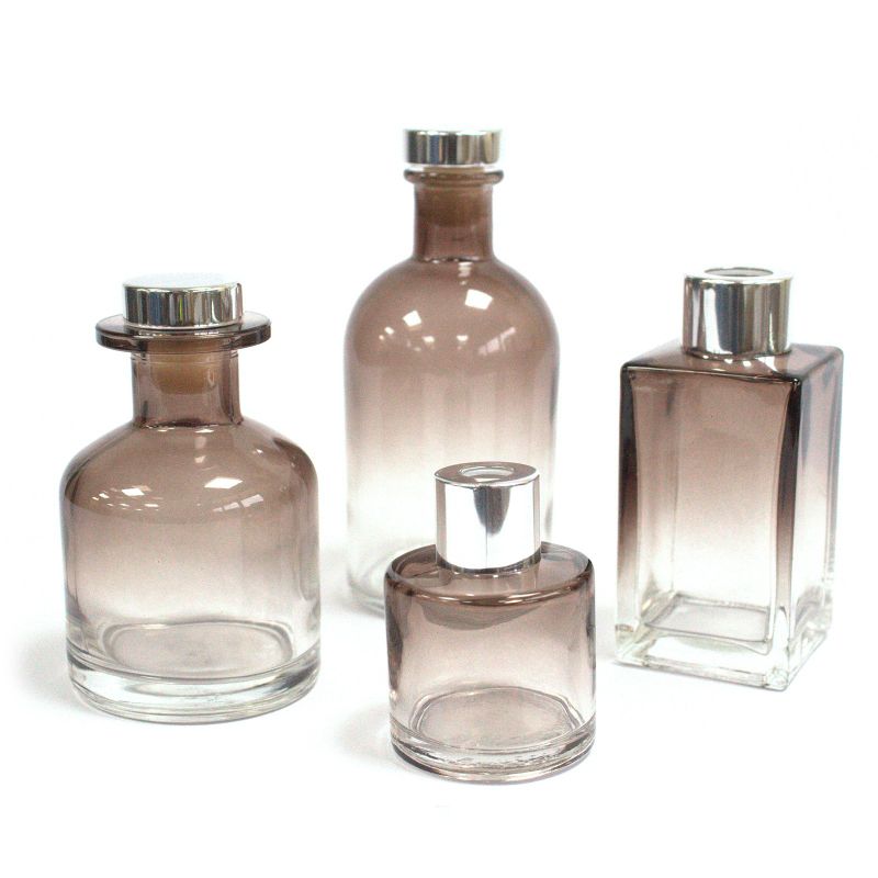 250 mlRunde antike Diffusorflasche - Holzkohle