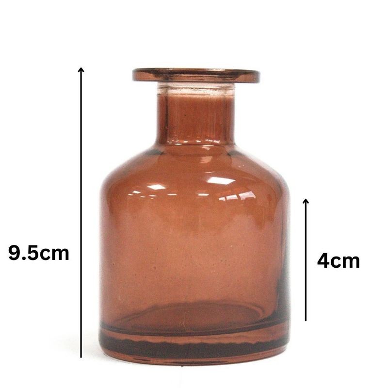 140 ml Ovale alchemistische Diffusionsflasche - Bernstein
