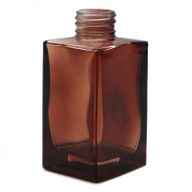 100 ml Quadratische hohe Diffusionsflasche - Bernstein