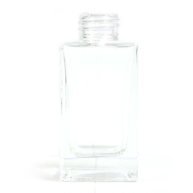 100 ml Quadratische hohe Diffusionsflasche - transparent