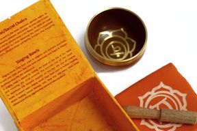 Chakra Tibetische Klangschalenset-Nabel