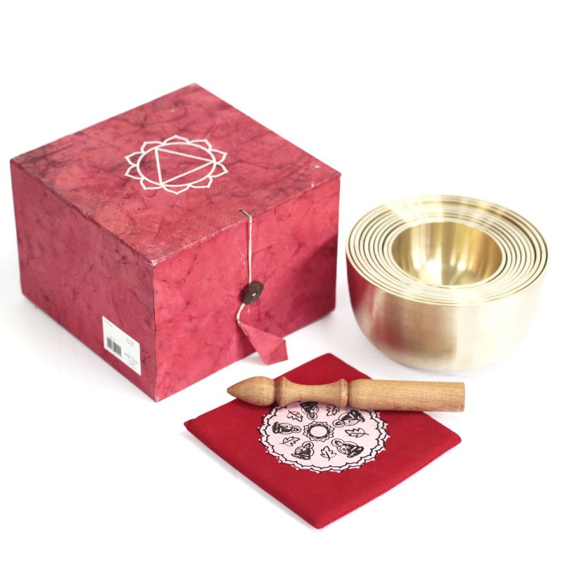 Set mit 10 Glocken-Metallschalen